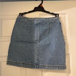 PacSun Light Blue Denim Mini Skirt